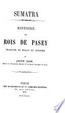 Histoire des rois de Pasey