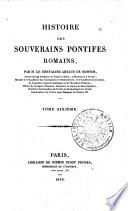 Histoire des souverains pontifes romains