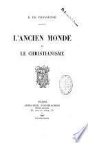 Histoire des trois premiers siècles de l'Église chrétienne