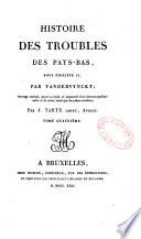 Histoire des troubles des Pays-Bas, sous Philippe II