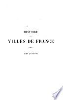 Histoire des villes de France