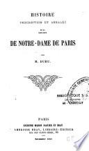 Histoire, description et annales de la basilique de Notre-Dame de Paris