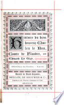 Histoire du bienheureux Charles le Bon, comte de Flandre