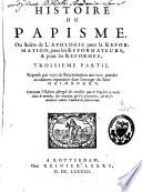 Histoire du Calvinisme et celle du papisme mises en parallèle