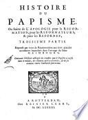 Histoire du calvinisme et celle du papisme mises en parallele ou Apologie pour les reformateurs, pour la reformation & pour les reformez