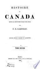Histoire du Canada depuis sa découverte jusqu'à nos jours
