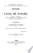 Histoire du canal de Panama