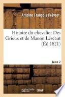 Histoire Du Chevalier Des Grieux Et de Manon Lescaut