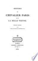Histoire du chevalier Paris et de la belle Vienne