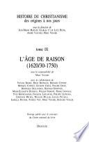 Histoire du christianisme: L'âge de raison (1620