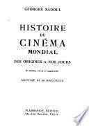 Histoire du cinéma mondial des origines à nos jours