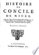 Histoire du Concile de Nicée