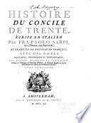 Histoire du Concile de Trente