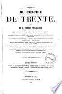 Histoire du concile de Trente
