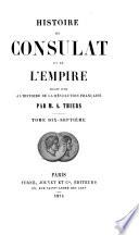 Histoire du consulat et de l'empire