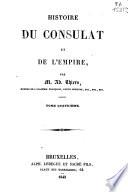 Histoire du consulat et de l'empire
