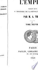 Histoire du consulat et de l'empire