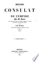 Histoire du consulat et de l'empire