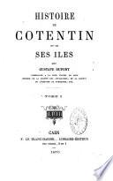 Histoire du Cotentin et des îles