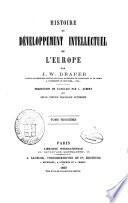 Histoire du developpement intellectuel de l'Europe