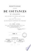 Histoire du diocèse de Coutances et Avranches