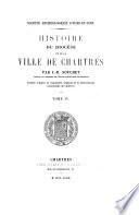 Histoire du diocèse et de la ville de Chartres