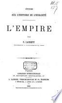 Histoire du droit des gens et des relations internationales