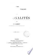 Histoire du droit des gens et des relations internationales: Les nationalités