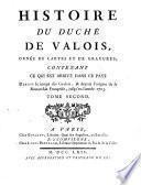 Histoire Du Duché De Valois