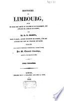 Histoire du Limbourg