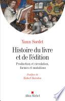 Histoire du livre et de l'édition