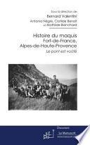 Histoire du maquis Fort-de-France, Alpes-de-Haute-Provence
