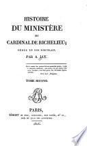 Histoire du ministère du cardinal de Richelieu