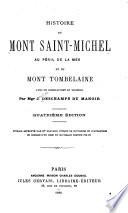 Histoire du Mont Saint-Michel au péril de la mer et du Mont Tomberlaine