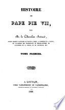 Histoire du Pape Pius VII.