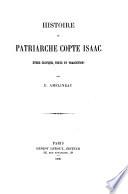Histoire du patriarche copte Isaac