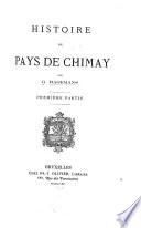 Histoire du pays de Chimay