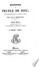 Histoire du peuple de Dieu, depuis son origine, jusqu'à la naissance du Messie