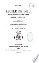 Histoire du peuple de Dieu, depuis son origine jusqu'à la naissance du Messie