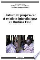 Histoire du peuplement et relations interethniques au Burkina Faso