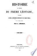 Histoire du procès du frère Léotade,