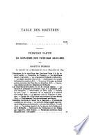 Histoire du royaume des Pays-Bas et de la révolution belge de 1830