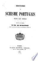 Histoire du schisme portugais dans les Indes
