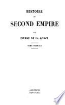 Histoire du second empire