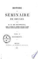 Histoire du séminaire de Bruges