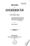 Histoire du Sonderbund