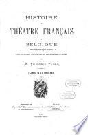 Histoire du théâtre français en Belgique