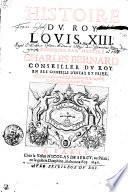 Histoire Dv Roy Lovis XIII.