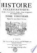 Histoire ecclesiastique