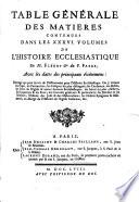 Histoire ecclésiastique